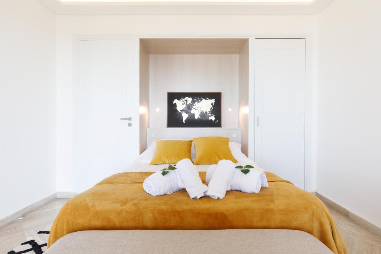 Suite Riviera - Sea View - Clim - 50M Plage - Residence De Standing - Spacieux 180 M2 - Parking Cannes Eksteriør billede