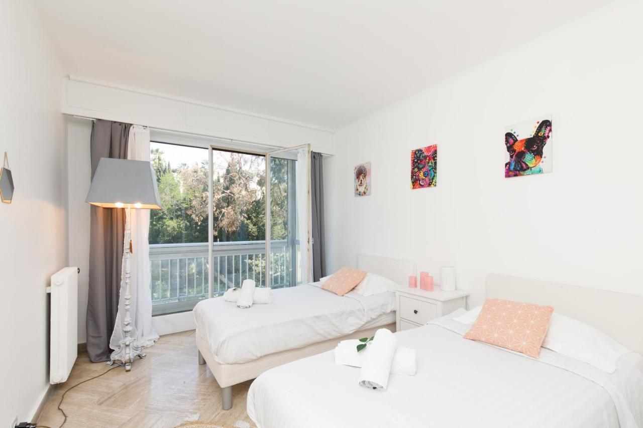 Suite Riviera - Sea View - Clim - 50M Plage - Residence De Standing - Spacieux 180 M2 - Parking Cannes Eksteriør billede